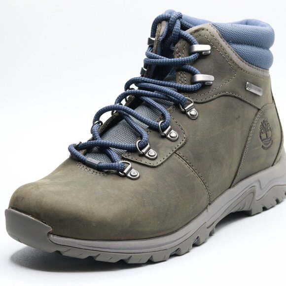 Timberland Mt. Maddsen Valley Mid Waterproof Dark Grey Full Grain 8.5 B (M) - Picture 1 of 6